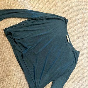 cute dark green long sleeve